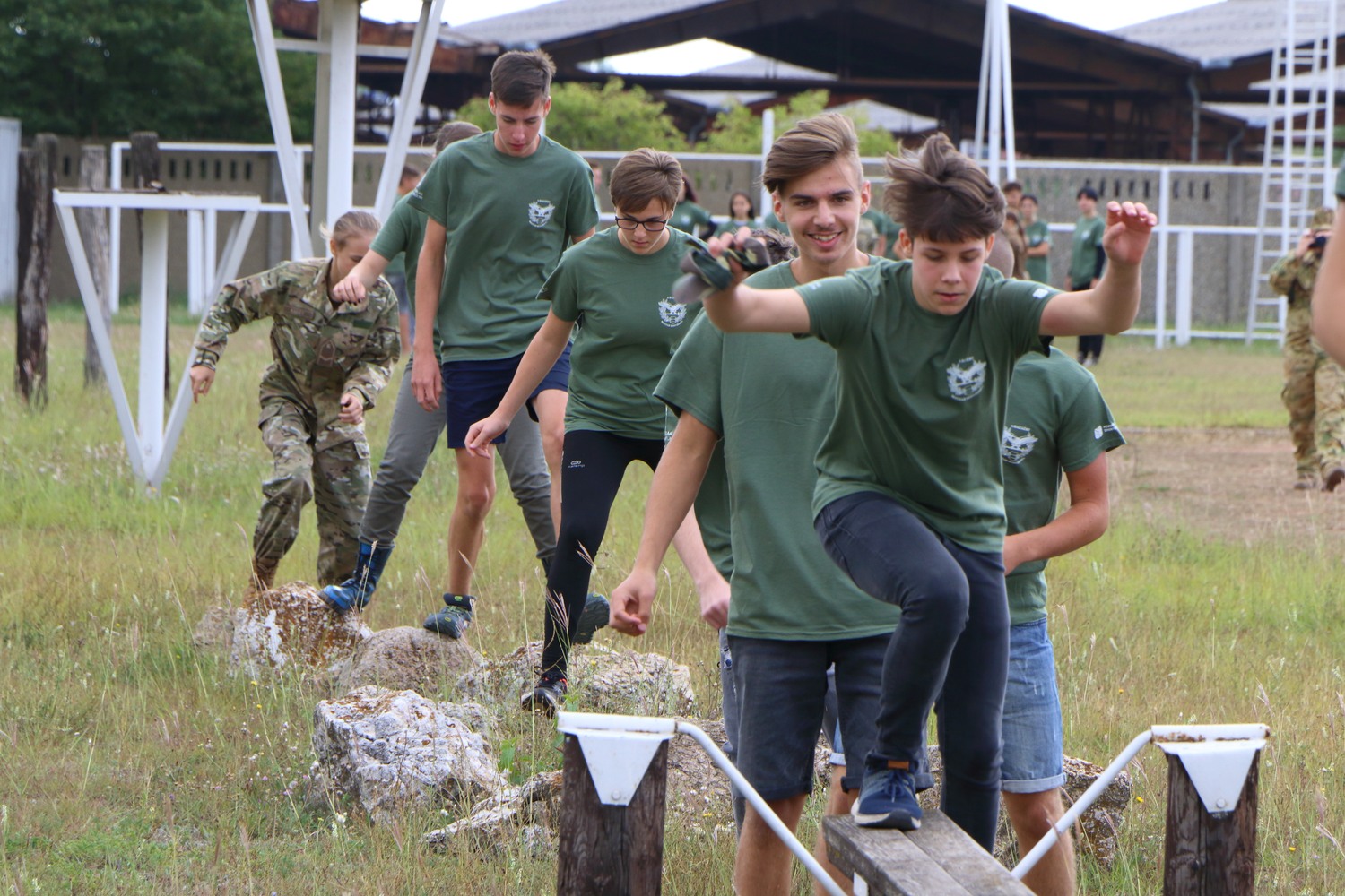 A Honvéd Kadét Program elsőéveseinek tábora
